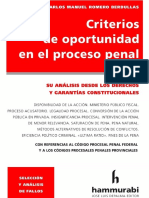 Criterios de Oportunidad en El Proceso Penal 2020 Romero Berdullas