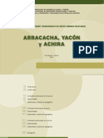 Arracacha, Yacón y Achira