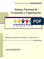 FIDE Honduras - Sistema de Formación y Capacitación Dic 2009