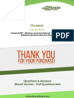Huawei: H12-321 Exam