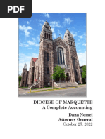 Diocese of Marquette - FINAL REPORT - Oct - 2022