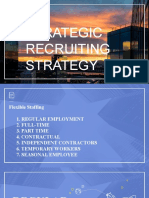 Strategic Recruiting Flexible Staffing Options