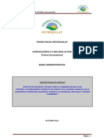 Contratación de Un Asistente Técnico Convocatoria Única N 026-2022-LG-FSM - Plan de Ovinos Chamcas