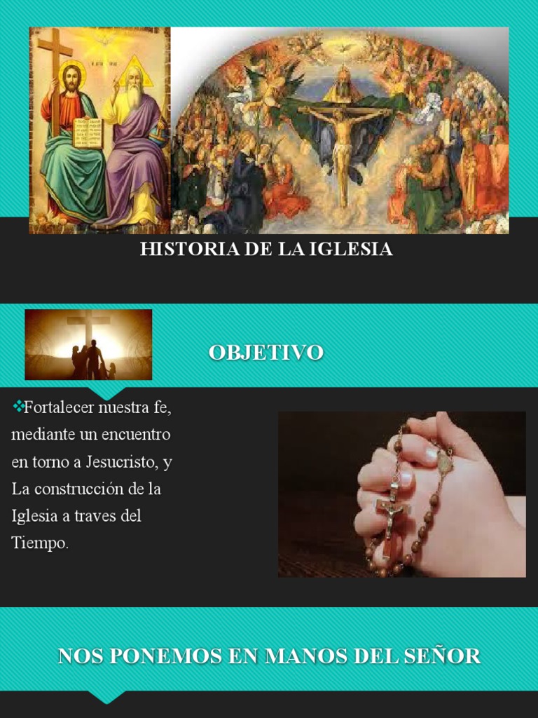 La Historia de La Iglesia Presentación | PDF | Iglesia Católica ...