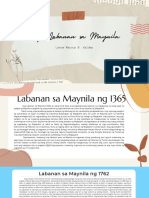Mga Labanan Sa Maynila