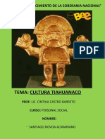 Cultura Tiahuanaco SANTI