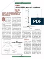 Antena Colineal para 144 MHZ