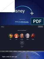 Disney apresenta: NOME DO TRABALHO AQUI