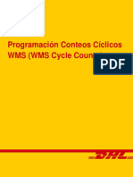 MA-L0116012 Programación Conteos Cíclicos WMS (WMS Cycle Counts)