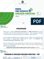 Manual Educação Conectada - Pdde Interativo - 2022