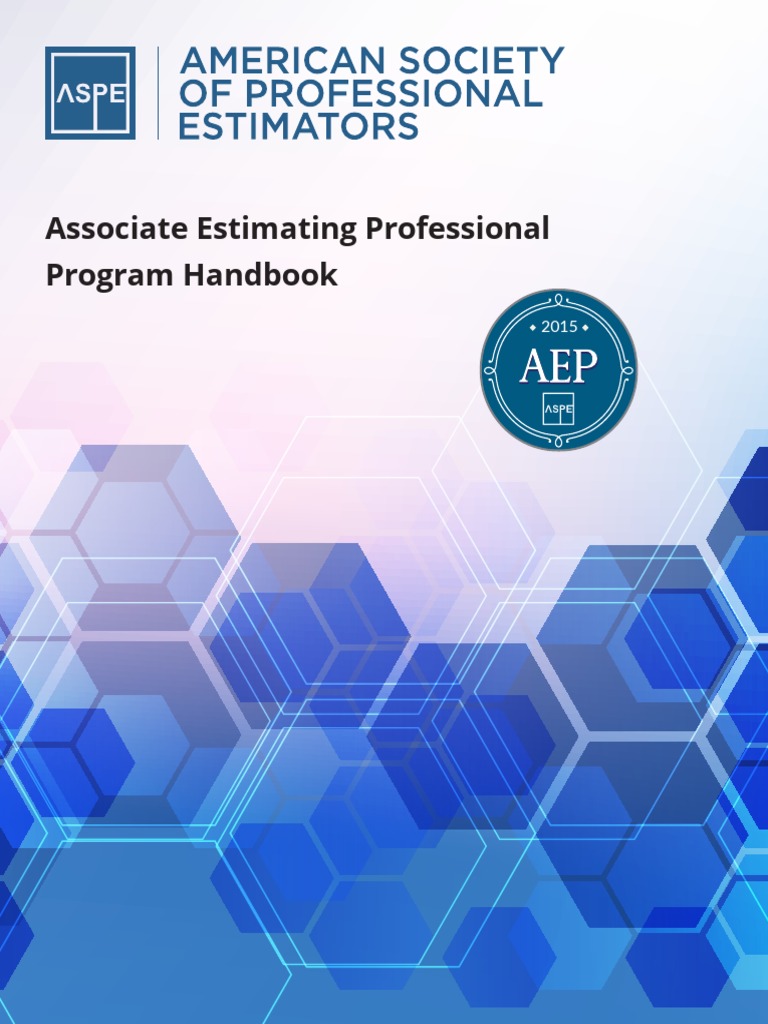 Aep Program Handbook Final PDF Test (Assessment) Cost Accounting