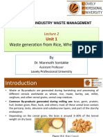 FOT325: Managing Food Industry Waste from Cereal Processing