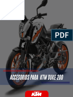Catálogo KTM Duke 200 - Sbiker Parts