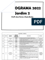 Cronograma 2022 g5 - 3 Bimestre