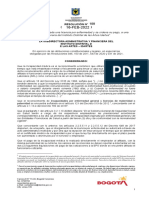 Por La Cual Se Concede Una Licencia Por Enfermedad y Se Ordena Su Pago, A Una Funcionaria Del Instituto Distrital de Las Artes-Idartes