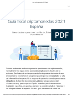 Guía Fiscal Criptomonedas 2021 España