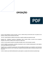 Oposição e habilitação no processo civil