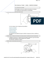 Inspecção travões dianteiros 2WD