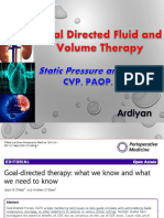 7.goal Directed Fluid and Volume Therapy - Static and Volume - CVP, PAOP, GEDI (DR IYAN)