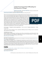 Threat-Modeling-Guided Trust-Based Task Offloading For Resource-Constrained Internet of Things