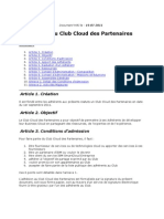 Club Cloud Des Partenaires Statuts