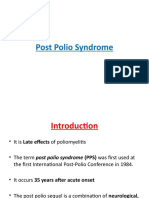 Post Polio Syndrome