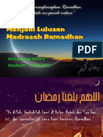 Menyambut Ramadhan 18 Juli 2011