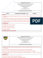 Malla Curricular de Tecnologia e Informatica