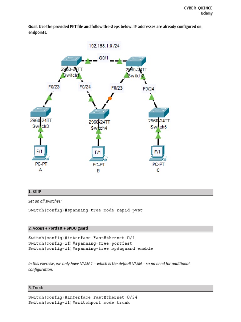 STP Security Exercise Guide PDF Standards