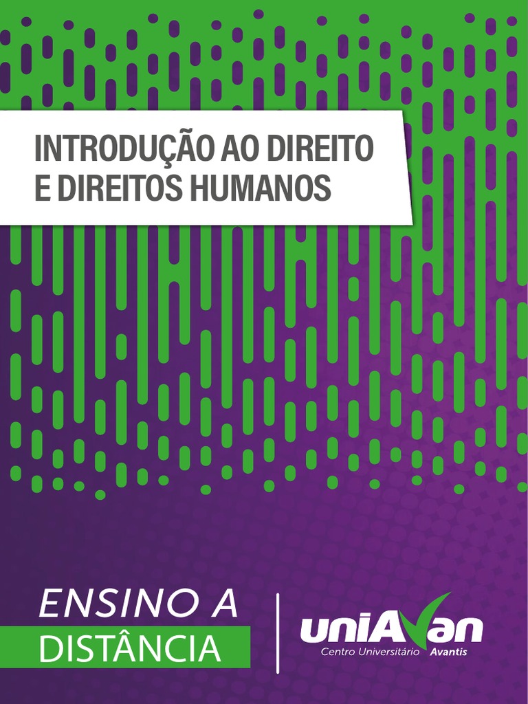 Introdu%C3%A7%C3%A3o Ao Direito e Direitos Humanos | PDF | Lei Romana ...