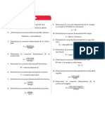 Analisis Dimensional - Ejercicios