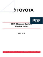 SST SPX Tools Toyota