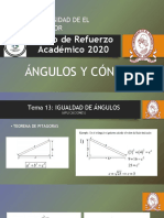 Clase 11 Ángulos y Cónicas