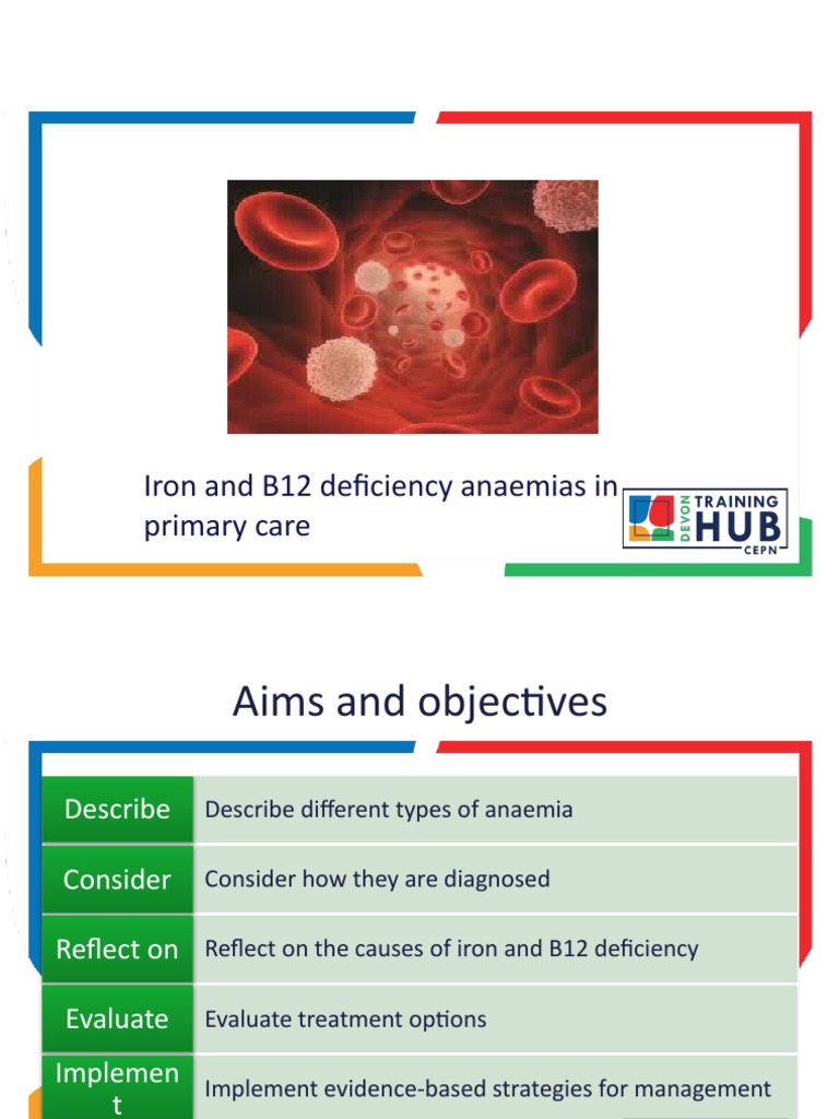 Pernicious Anaemia and B12 2020 PDF Anemia Vitamin B12