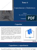 Tema 4. Capacitancia y Dieléctricos