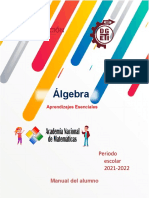 Algebra APRENDIZ ESENCIALES 21-22