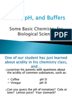 Acids, PH, and Buffers