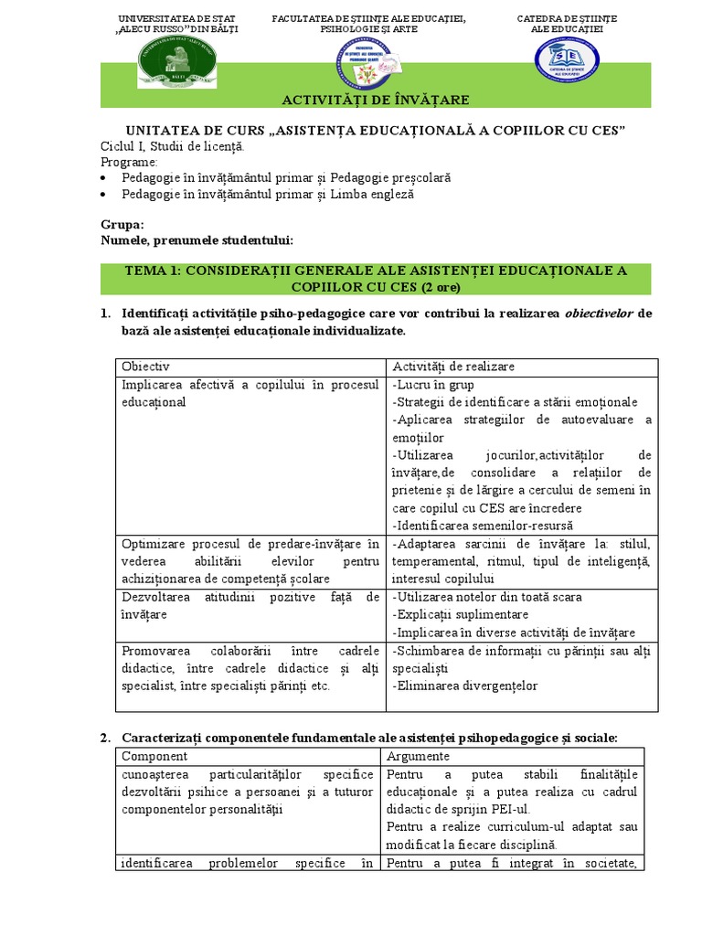 Tema 1 | PDF