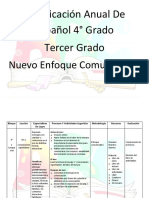 Planes de 4to Grado. Basicas.