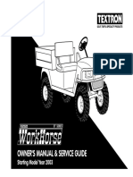 Ezgo Workhorse St350 Owners Manual Service Guide