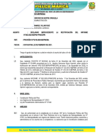 Opinión Legal Declara Improcedente Informe °62-2020