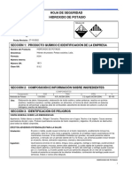 Hoja de seguridad hidróxido potasio