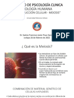 Biologia Humana - DR Santos Puac - Clase 4 - Reproducción Celular Meiosis