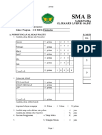 Rpe Biologi Kelas Xii Semester Genap