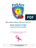 22 10 06 - Boletín FeSAH #27-2022