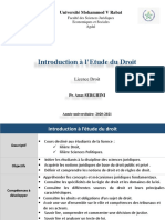 Introduction À L'étude de Droit - Semestre1 - GA - SERGHINI Anas - PDF