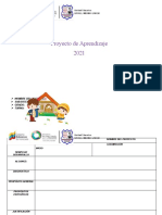 Nuevo Formato de Proyecto Horizontal 2021