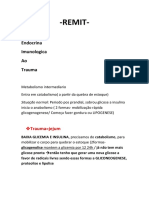 Resposta endócrina, imunológica e metabólica ao trauma