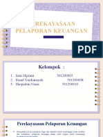 Teori Akuntansi - Perekayasaan Pelaporan Keuangan