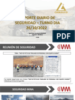 Reporte de Seguridad 26.10.2022 Dia